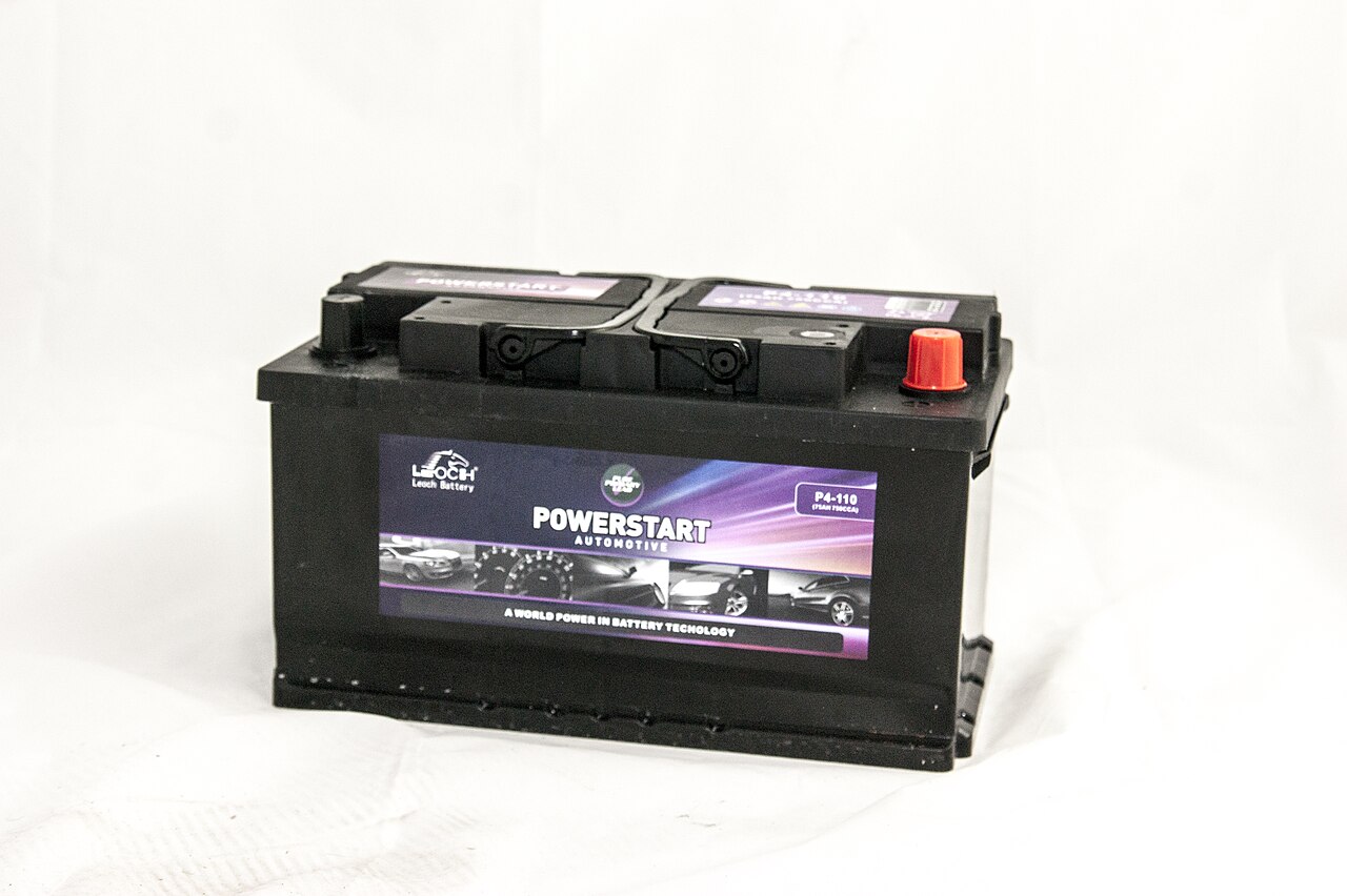 Car battery 12V 75Ah (maintenance-free)