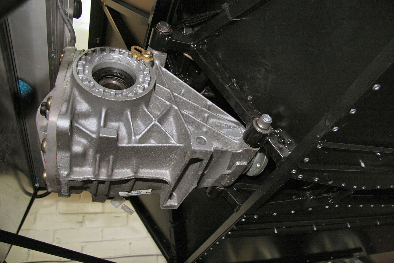 Rear differential, limited-slip